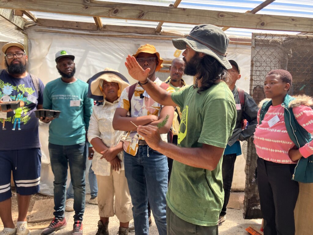 Ashraf ably facilitates Organic Gardening Basics