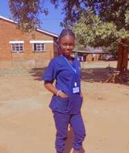 Edna ready for her 3rd year of Public Health!