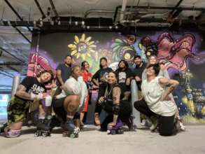 The crew at a meetup in July!