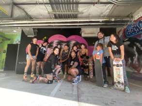 Friends at a meetup in June.