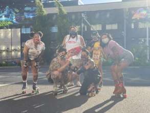 Some of the crew at the May soft meet.