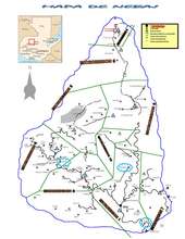 Mapa de Nebaj