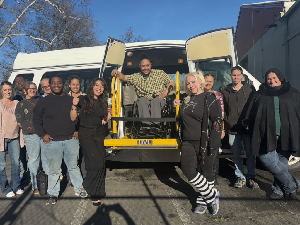 Wheelchair accessible van