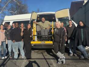 Wheelchair accessible van