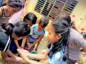 Washing hands prevents illness