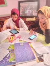 using devices to revise for the exams
