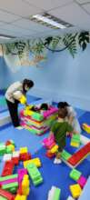 First visit to indoor play area for newer children