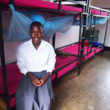 Mercy in her hostel