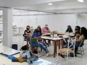 A textile course for teenagers from Sao Paulo