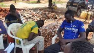 Youth shyfully requesting for start-up capital