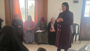Self-Care Session With Women in Deirat Village