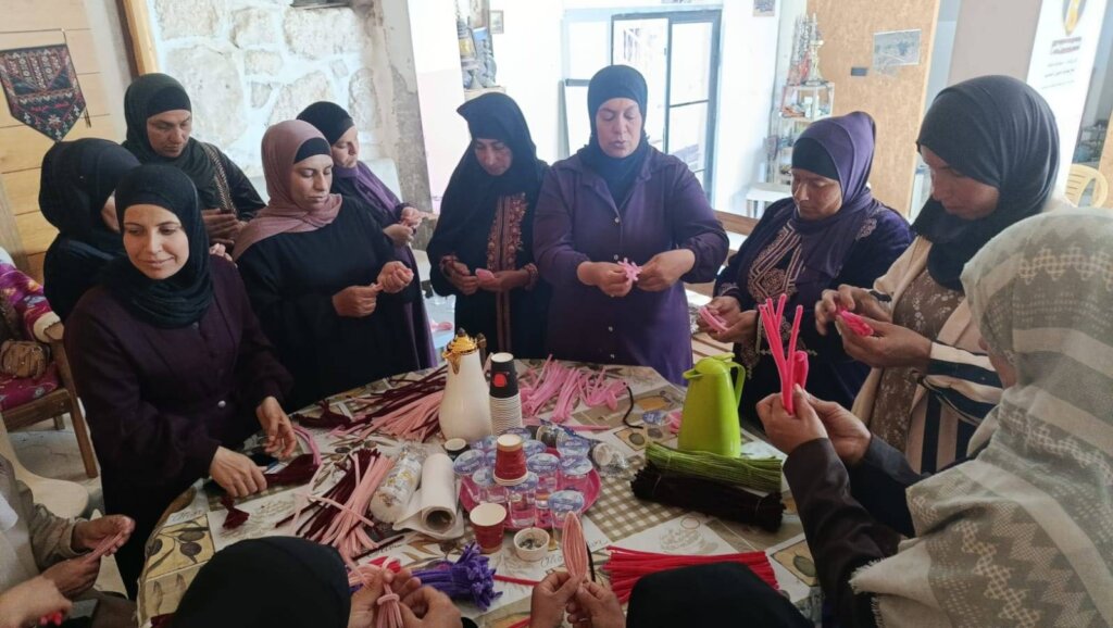 Women enjoying a break from their routine