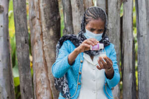 Health Care Workers are given the required PPE
