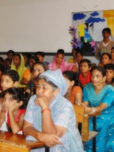 Parents with their Children in the workshop