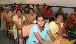 Parents attending the workshop