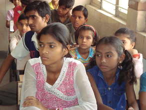 Children at the workshop