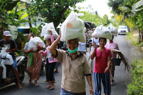 FOOD DISTRIBUTION FOR UNDERPRIVILEGED FAMILIES