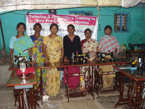 Women at Skills training centre