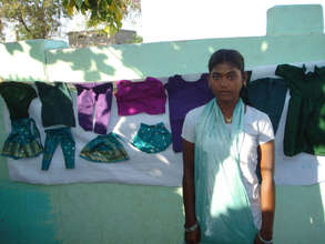 Madhavi a tribal adolescent girl