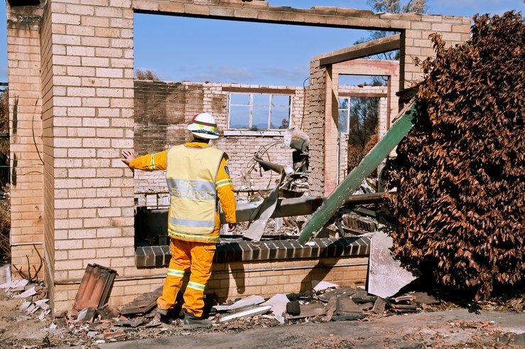 Rebuilding sustainable homes after bushfires