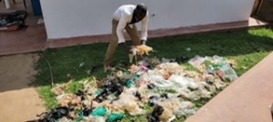 Preparing Waste to Make Ecobricks