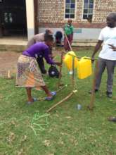Hand washing station