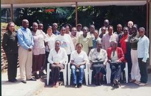 Group photo of earlier participants
