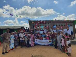 Wayuu community who received the groundwater well