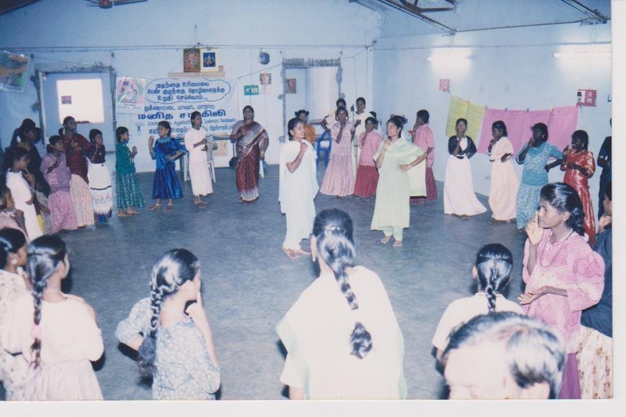 Livelihood training for untouchable girls in India