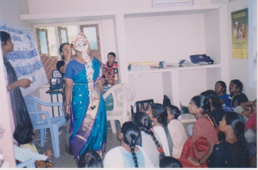 Livelihood training for untouchable girls in India