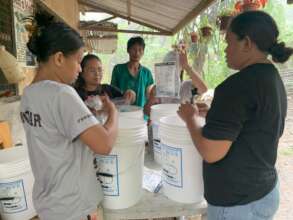 Training on clean water