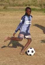 An A&K ball at the Naivasha Shelter, Kenya