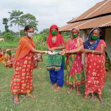 Microcredit loan from women's group