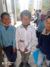 Children in one of our partner schools