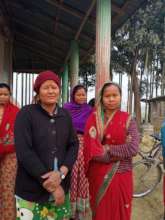 Chairwoman and treasurer, Ram Janaki women's group