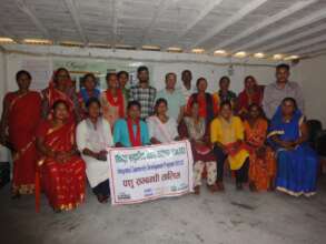 Livestock management training participants