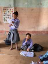 Classroom at Shivnagar Secondary School