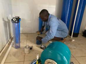 Water Machine installation works