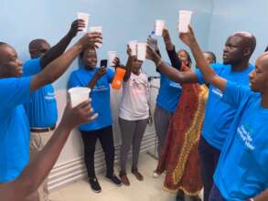 Celebrating Clean safe drinking water