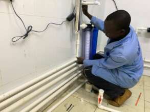 Water Machine installation works