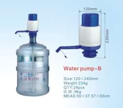 Water dispensing pump&waterbottle cost $ 15