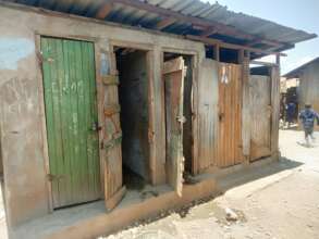 Current latrine situation @ Morning star academy