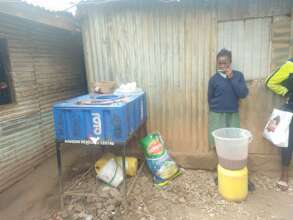 Current water tank used by students @ morning star