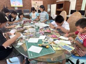 Making New Year's Cards