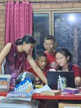 Solving homework problems together