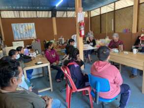 Meeting with new children and their parents