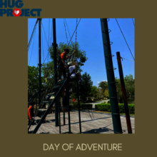 Our child survivor at an adventure park