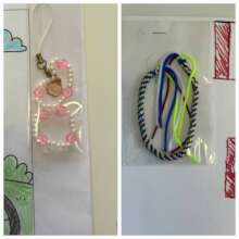 Handmade bracelets from the 2 boys