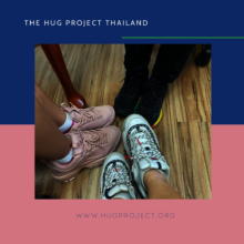 New pink shoes for our client to wear to court.