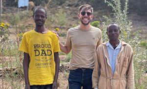 Head of Impact Partnerships Dave Bircher in Desa'a